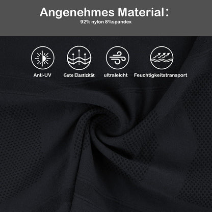 Halbe Sturmhaube Atmungsaktiv – Sport & Outdoor Maske Schwarz