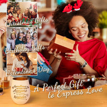 Teelichthalter Glas Kerzenhalter mit Gravur Damen Geschenke