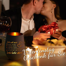 Windlicht mit Gravur für Frauen - Liebe Dich Geschenk