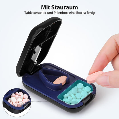 Tablettenteiler Pillenschneider für Kleine und Große Tabletten