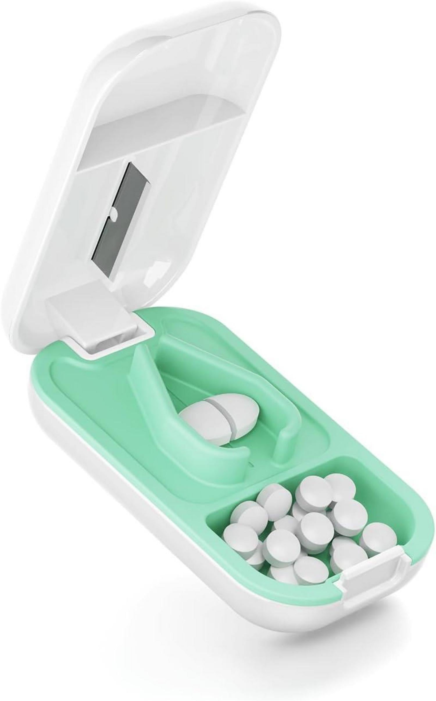 Tablettenteiler für Kleine Tabletten & Große Pillen PP BPA-frei