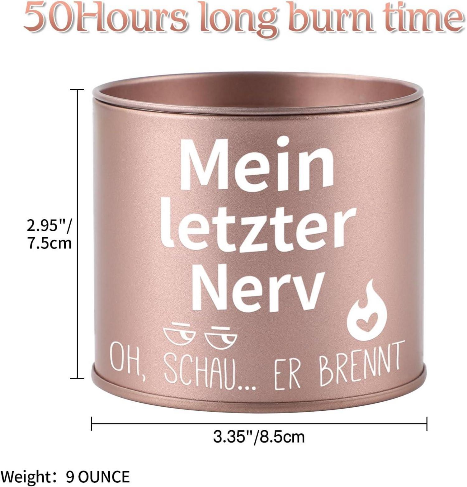 Geschenk Kerze Metall Spruch Frau Freundin Oma Schwester