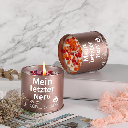 Geschenkidee: Lustige Kerze aus Metall für Frauen - Geburtstagsgeschenk & Dekoration
