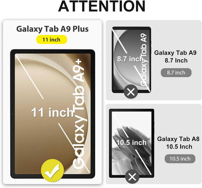 Panzer Schutzfolie Samsung Galaxy Tab A9 Plus 2 Stück 9H