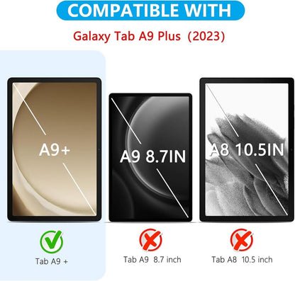 Panzer Schutz Glas für Samsung Galaxy Tab A9+/A9 Plus 11 Zoll 3er-Pack