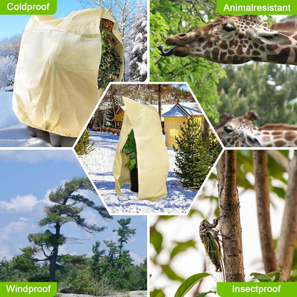 Winterschutz Pflanzen Überwinterungszelt Frostschutz Haube 80x100 cm neu