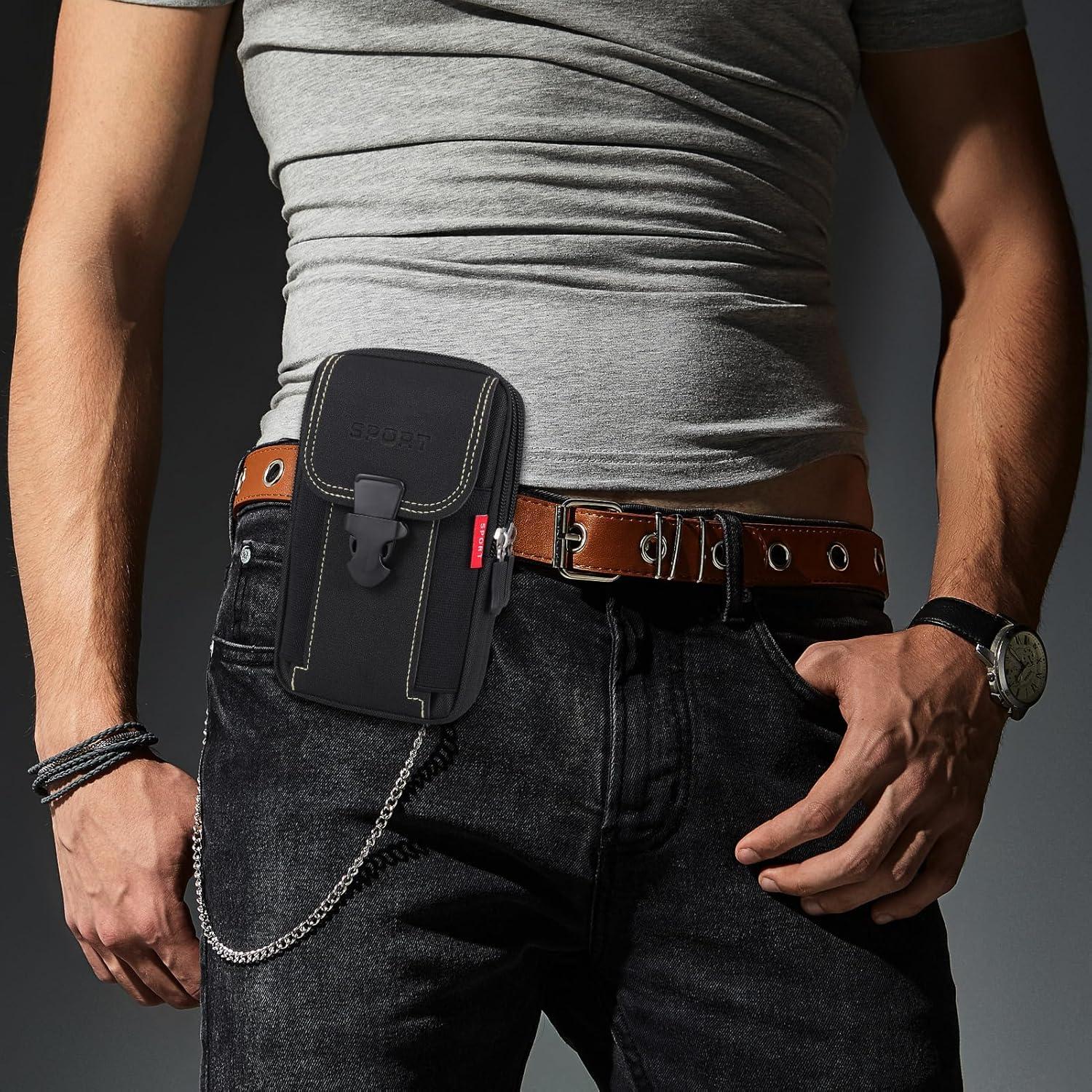 Taktische Gürteltasche Herren klein Multifunktionale Bauchtasche Hüfttasche