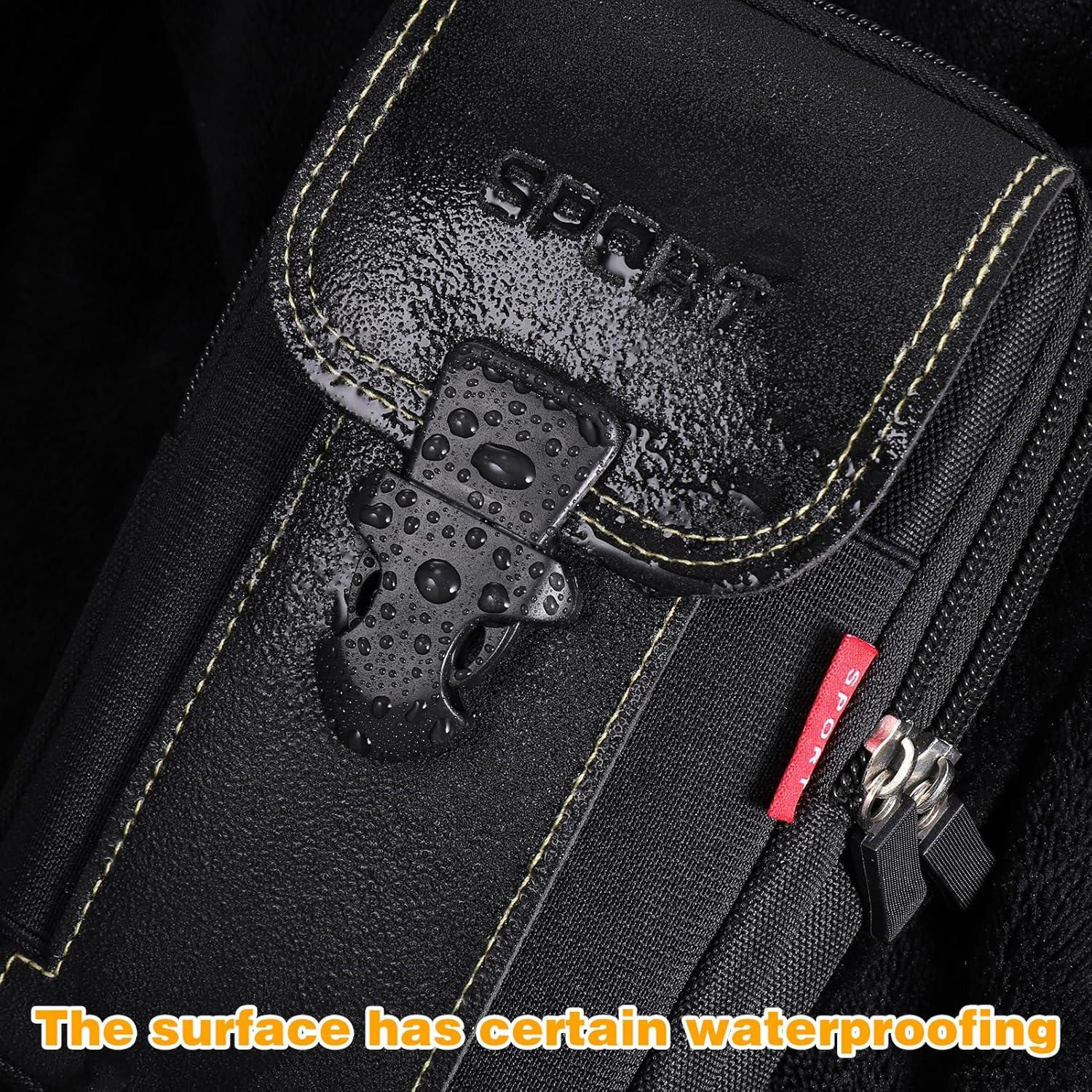 Kleine Taktische Gürteltasche für Herren, Outdoor Multifunktion Bauchtasche