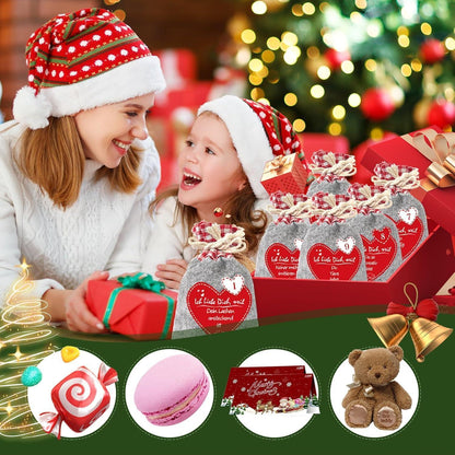 Adventskalender zum Selbst Befüllen Filzsäckchen Liebe Dich