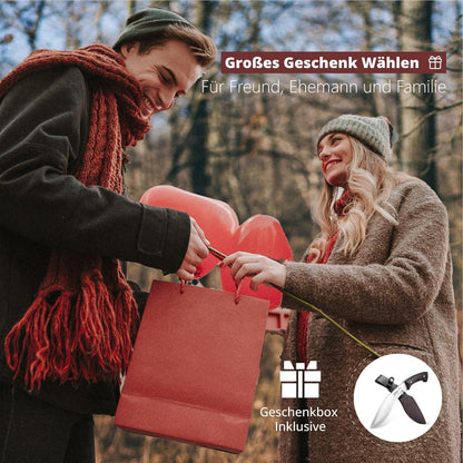 Survival Messer D2 Stahl Outdoor Jagdmesser mit Scheide