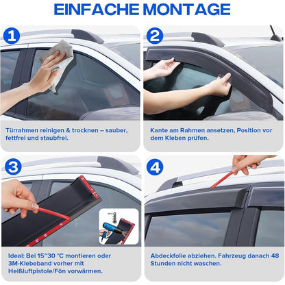 Windabweiser Ford Ranger 2023-2026 Doppelkabine