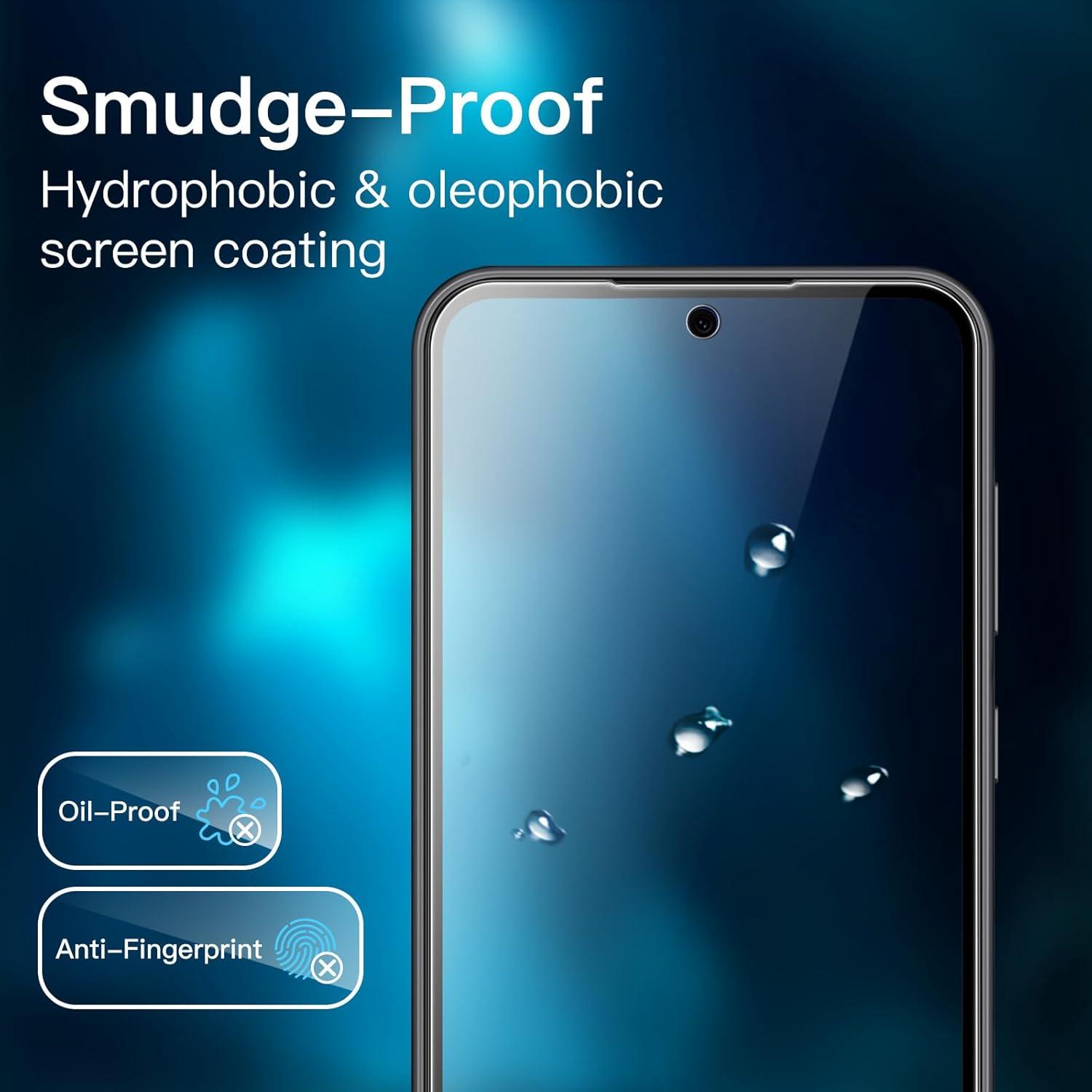 Schutzfolie für Samsung Galaxy S23 FE 6,4 Zoll Panzer Glas