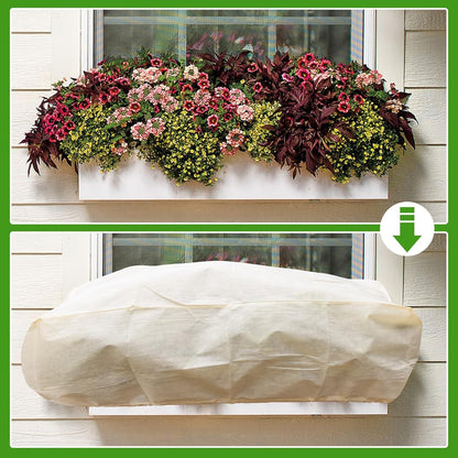 Winterschutz Blumenkasten Balkonpflanzen Kübelpflanzen 100x45x40cm 2er