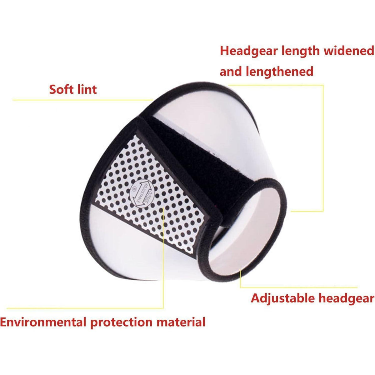 Hundekegel Verstellbar – Schutzkragen für Hunde (23-27cm)