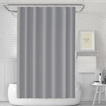 Duschvorhang Anti-schimmel Wasserdicht PEVA 180x180cm Grau