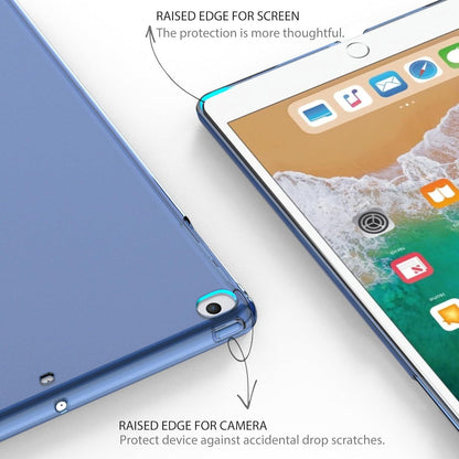 iPad 9.7 Zoll Hülle, Ultra Dünn Transluzent Matt, Auto aufwachen/Schlaf - Navy Blau