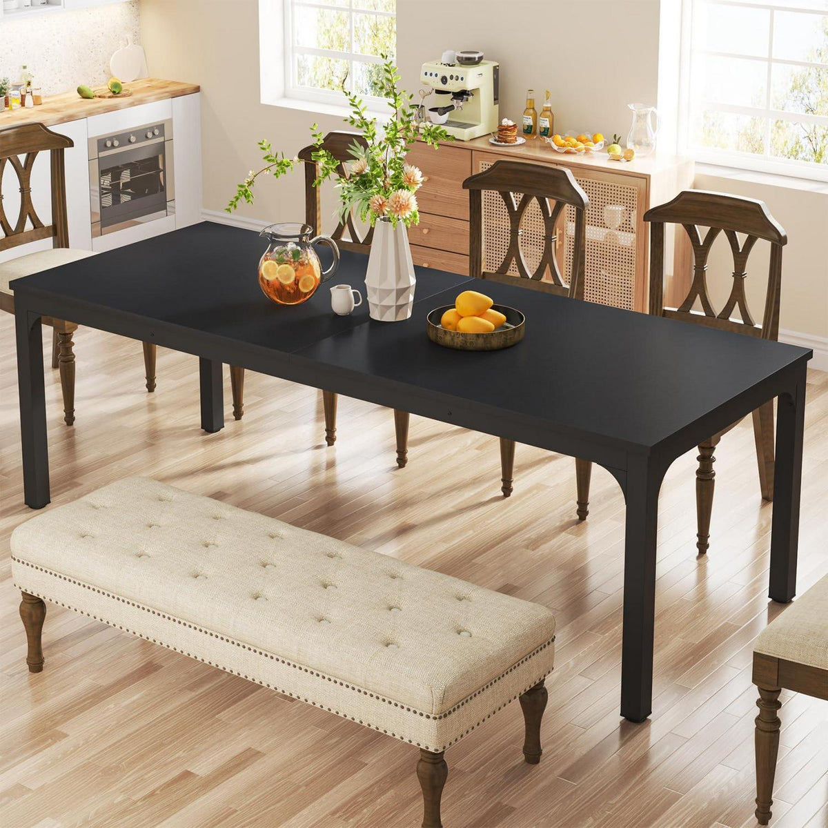 Industrietisch 200x70cm – Esstisch für 6-8 Personen