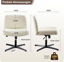 Fantasylab Bürostuhl ohne Armlehnen Schwingsitz Ergonomisch
