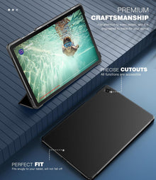 Schwarze TiMOVO Schutzhülle für Samsung Galaxy Tab A9+ 11 Zoll 2023