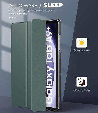 Hülle Samsung Galaxy Tab A9+/A9 Plus 11 Zoll Ständer Rückseite Schutzhülle