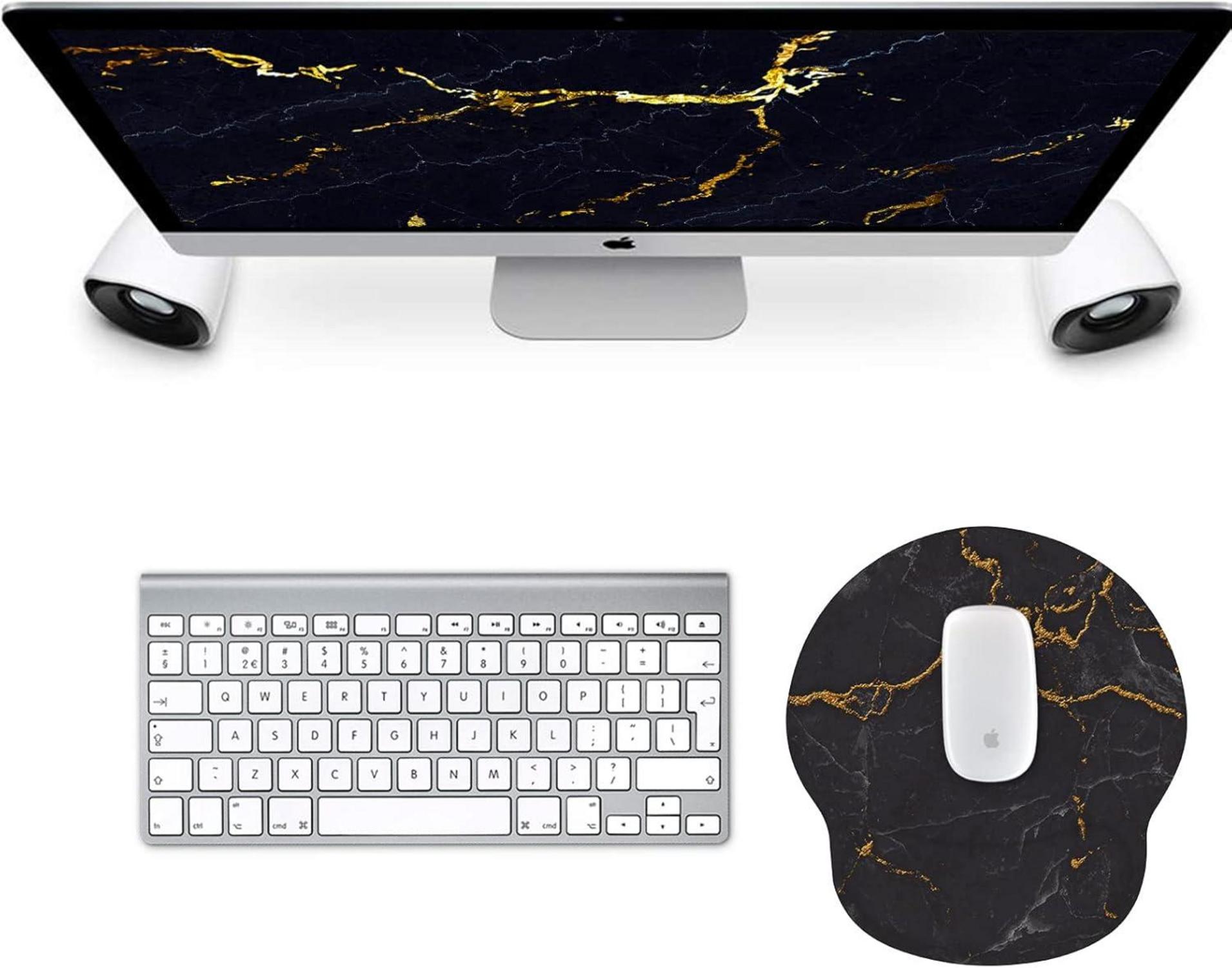 Mauspad mit Gelkissen und Handauflage für Laptop und