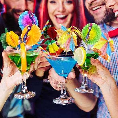 Cocktail Deko 150 Stück Party Zubehör Cocktail Dekorationen