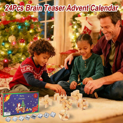 Adventskalender 2024 für Kinder Knobelspiele