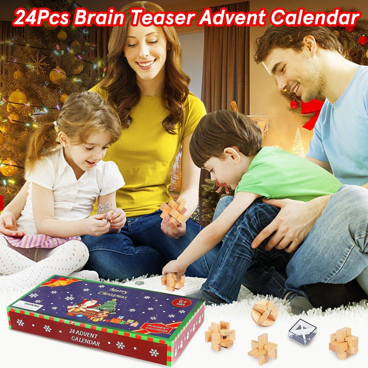 Adventskalender 2024 Kinder Knobelspiele Weihnachtskalender