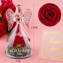 Ewige Rose Engel Geschenk für Frauen - Glücksdekoration mit