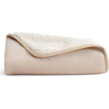 Wasserdichte Hundedecke Sherpa Fleece Cremefarben 80x60cm