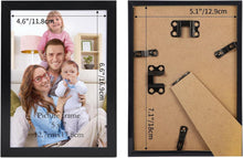 Giftgarden Moderne Schwarze Bilderrahmen 13x18 cm für Fotos
