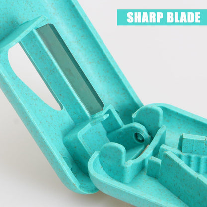 Tragbarer Pillenteiler mit Aufbewahrungsfach und scharfen Klingen