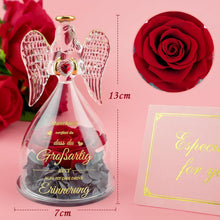 Ewige Rose Engel Geschenkbox für Frauen, Mutter, Freundin