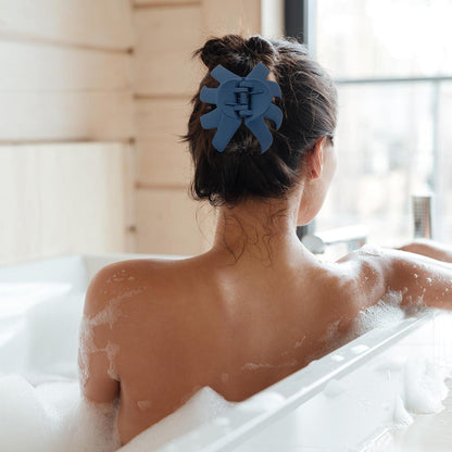 Haarklammer 5er Set Haarspangen breiter Griff lockiges langes Haar