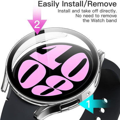 Schutzhülle für Samsung Galaxy Watch 6 40mm mit integrierter Schutzfolie