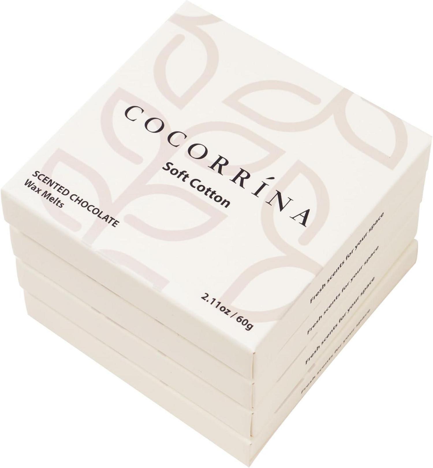 Duftwachswürfel Baumwolle 4x60g Wax Melts für Duftlampe
