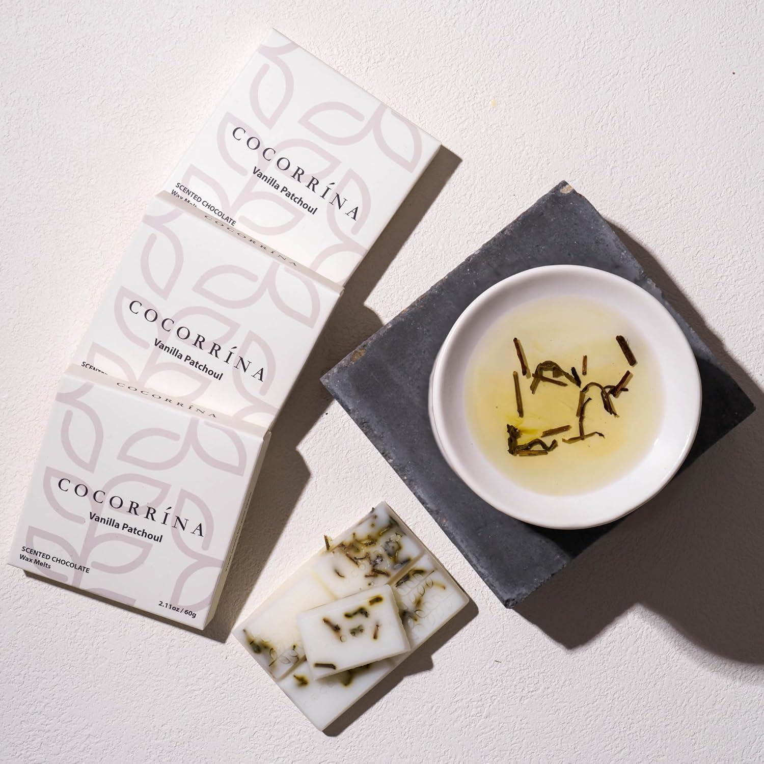 Duftwachswürfel Set Vanille Patchoul 4x60g - Raumduft Wax Melts