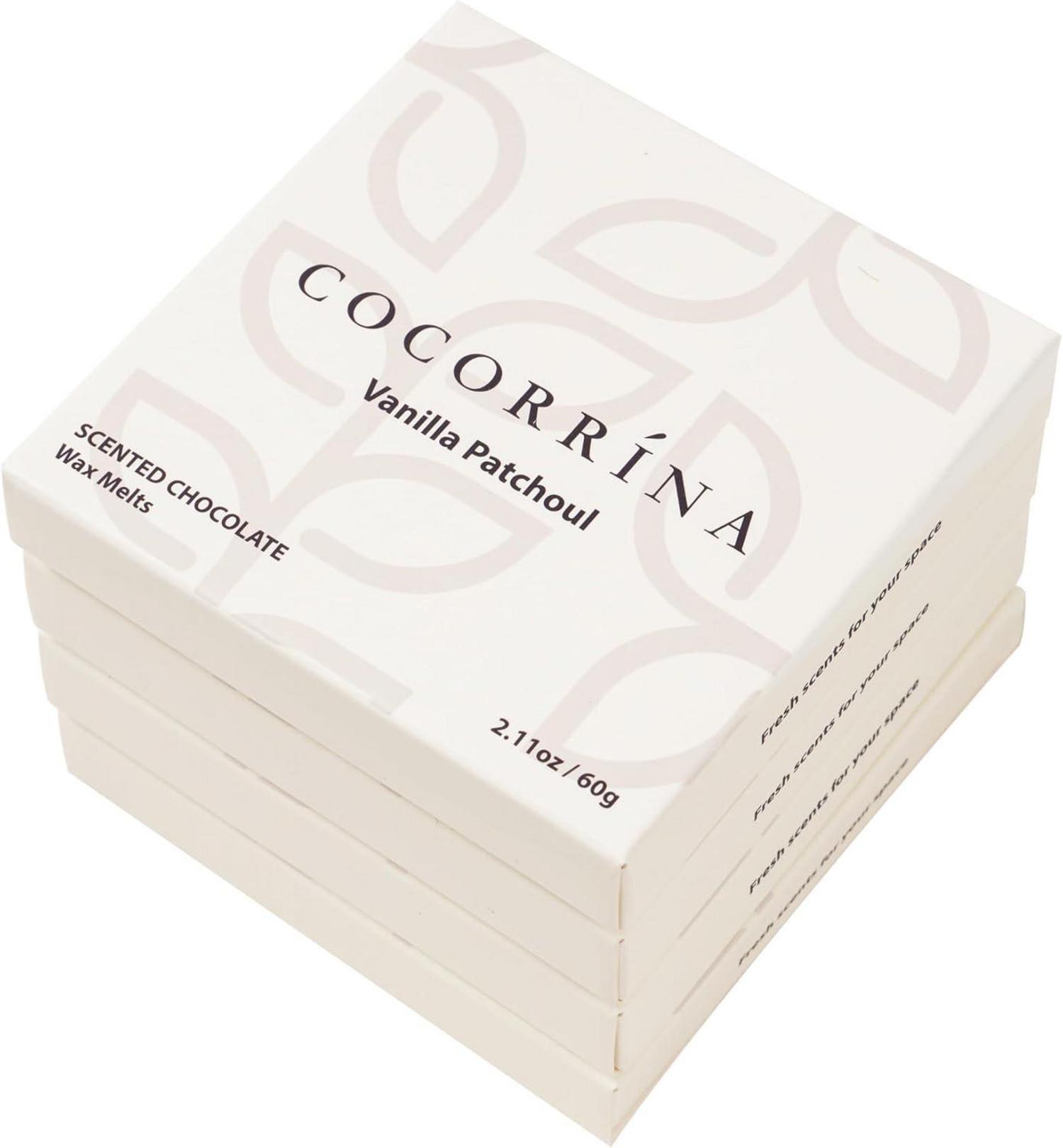 Cocorrína Duftwachswürfel Vanille Patchoul 4x60g - Raumduft