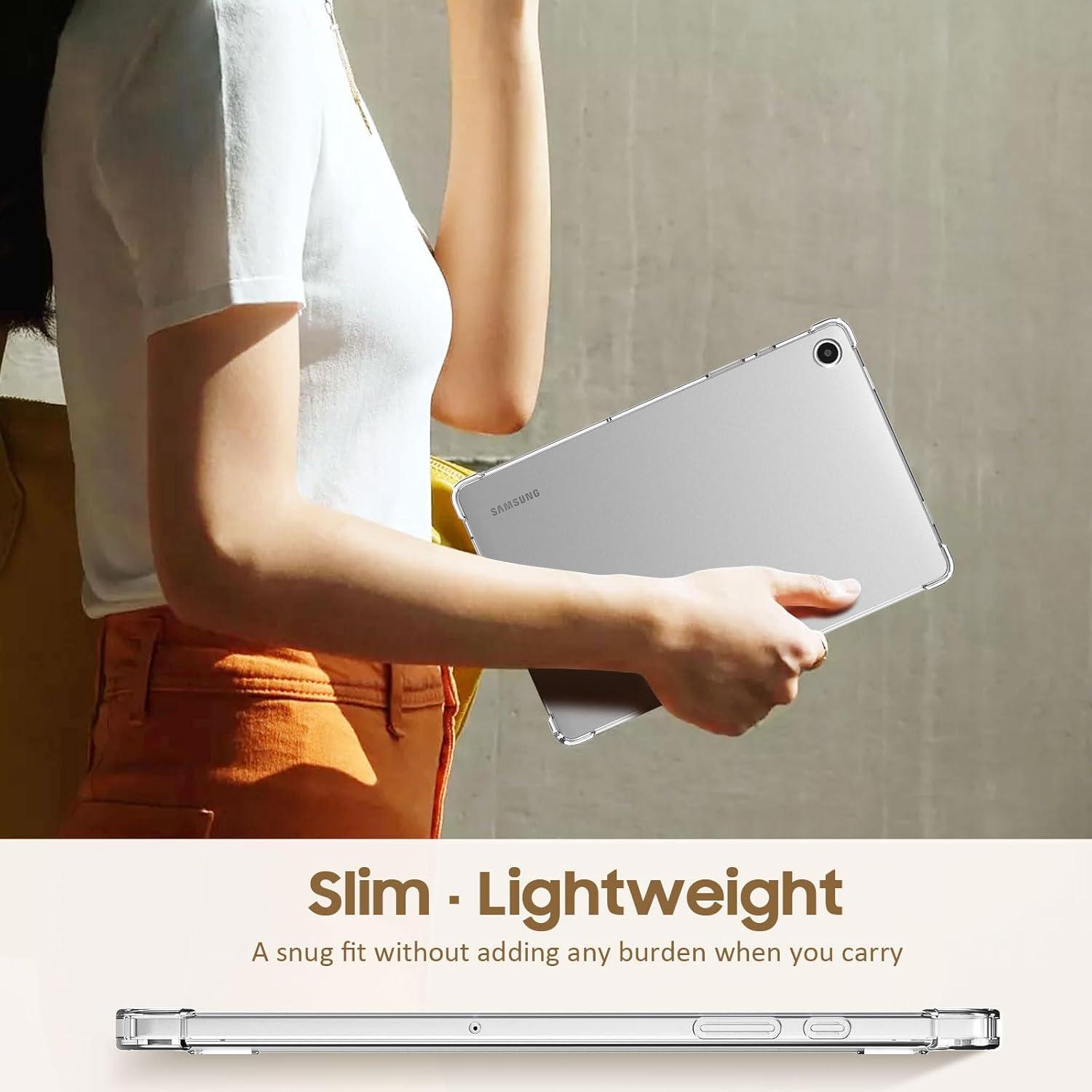 Samsung Galaxy Tab A9+ 11 Zoll 2023 TPU Transparente Schutzhülle