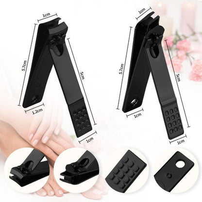 Edelstahl Maniküre Pediküre Set Nagelpflege Fußpflege Nageletui modern