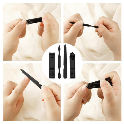 Maniküre Pediküre Set Nagelschere Nageletui hochwertiges