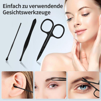 Edelstahl Maniküre Pediküre Set Nagelpflege Fußpflege Nageletui modern