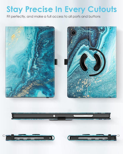 Drehbare Schutzhülle Samsung Galaxy Tab A9+/A9 Plus 11 Zoll 2023