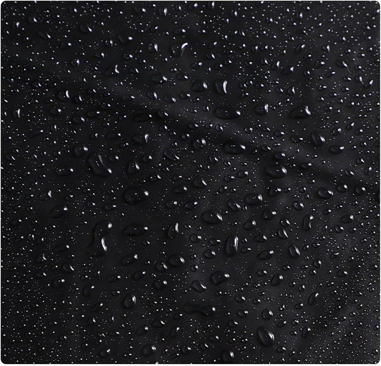 Kutocesy Latex Bettlaken PVC wasserdicht 220x130 cm Schwarz Lack