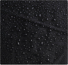 Kutocesy Latex Bettlaken PVC wasserdicht 220x130 cm Schwarz Lack