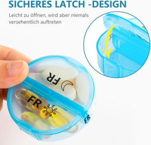 Monatlicher Pillen-Organisator für 28 Tage, Klare