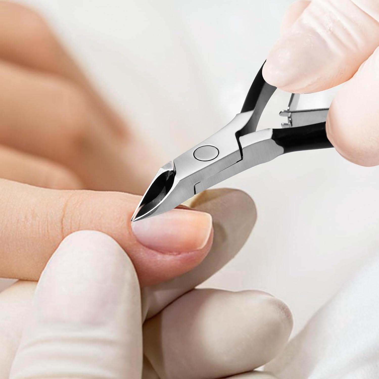 Handgeschmiedete Nagelhautzange Edelstahl Profiqualität