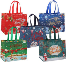 Weihnachtsgeschenktüten Wiederverwendbar Vliesstoff Festliche Designs