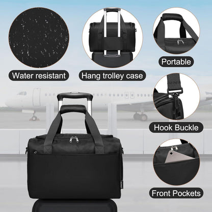 KONO 2tlg Reisekoffer Set 74cm Schwarz Gepäck TSA