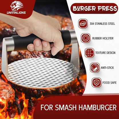 SchwabenBurger Burger Set XL Plancha Spachtel Burgerpresse